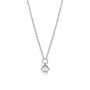 Viceroy Blýštivý stříbrný náhrdelník se zirkony Clasica 13014C000-30 obraz