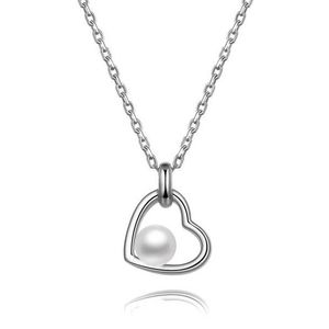 Beneto Stříbrný náhrdelník s říční perlou AGS1230/47P obraz
