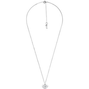 Michael Kors Stříbrný náhrdelník se srdcem MKC1120AN040 (řetízek, přívěsek) obraz