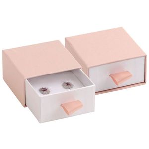 JK Box Pudrově růžová dárková krabička na soupravu šperků DE-4/A5/A1 obraz
