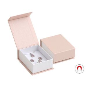 JK Box Pudrově růžová dárková krabička na soupravu šperků VG-6/A5/A1 obraz