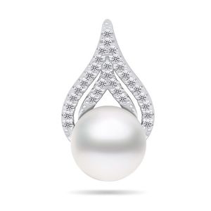 Brilio Silver Elegantní perlový přívěsek ze stříbra PT93W obraz