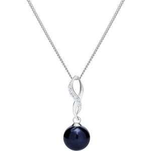 Preciosa Tajemný stříbrný náhrdelník s pravou perlou Vanua 5304 20 obraz