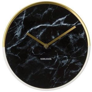 Karlsson Nástěnné hodiny KA5606BK obraz