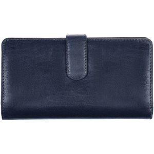 SEGALI Dámská kožená peněženka 3489 dark blue obraz