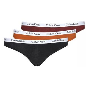 Calvin Klein 3 PACK - dámské kalhotky Bikini QD5146E-HVT XS obraz