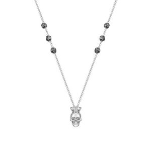 Police Luxusní ocelový náhrdelník s lebkou Rock Rebel PEAGN0001001 obraz