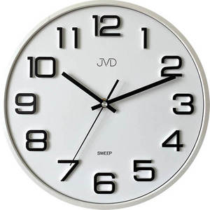 JVD Nástěnné hodiny s tichým chodem HX2472.3 obraz