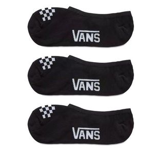 VANS 3 PACK - kotníkové ponožky CLASSIC CANOODLE Black/White 37-41 obraz