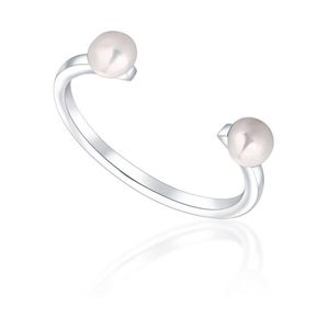 JwL Luxury Pearls Minimalistický prsten s pravými perlami JL0761 obraz