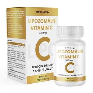 MOVit Energy Lipozomální Vitamin C 500 mg 60 kapslí obraz