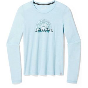 Smartwool NEVER SUMMER MOUNTAINS GRAPHIC W Dámské tričko, světle modrá, velikost obraz