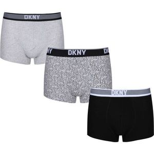 DKNY GENEVA Pánské boxerky, šedá, velikost obraz