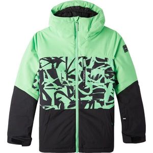 O'Neill CARBONITE Chlapecká lyžařská/snowboardová bunda, světle zelená, velikost obraz