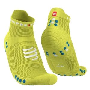 Compressport PRO RACING SOCKS V4.0 RUN Běžecké ponožky, světle zelená, velikost obraz