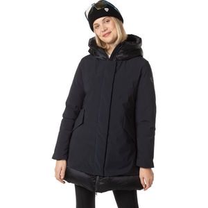 Rossignol STRETCH FLAT PARKA W Volnočasový dámský kabát, černá, velikost obraz