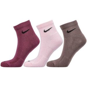 Nike EVERY DAY PLUS Pánské středně vysoké ponožky, růžová, velikost obraz