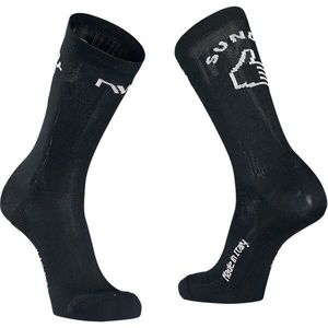 Northwave SUNDAY MONDAY HIGH Pánské ponožky, černá, velikost obraz