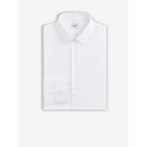 Bílá pánská formální košile Celio Varegu obraz