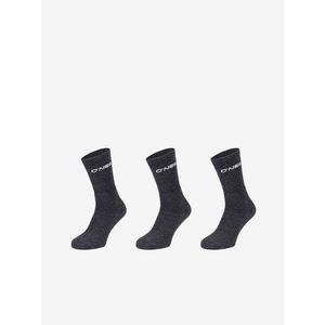 Sada tří párů unisex ponožek v tmavě šedé barvě O'Neill SPORTSOCK 3P obraz