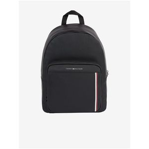 Černý pánský batoh Tommy Hilfiger Pique Backpack obraz