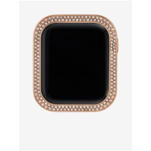 Luneta pro Apple Watch s krystaly v růžovozlaté barvě Anne Klein obraz