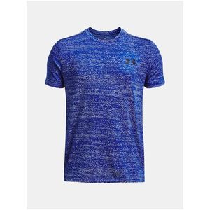 Modré sportovní tričko Under Armour UA Tech Vent Jacquard SS obraz