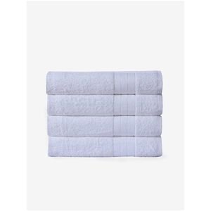 50 x 100 cm - Sada čtyř bílých ručníků Good Morning obraz