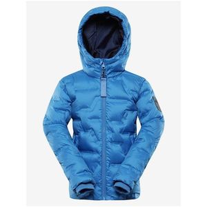 Modrá dětská zimní bunda NAX RAFFO obraz