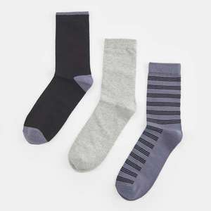 Sinsay - Sada 3 párů ponožek s vysokým podílem bavlny - Vícebarevná obraz