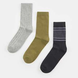 Sinsay - Sada 3 párů ponožek - Vícebarevná obraz
