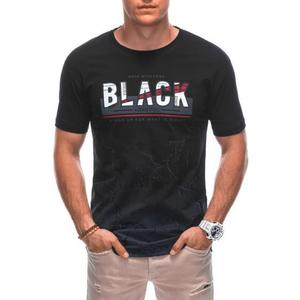 Pánské tričko S1878 černá obraz