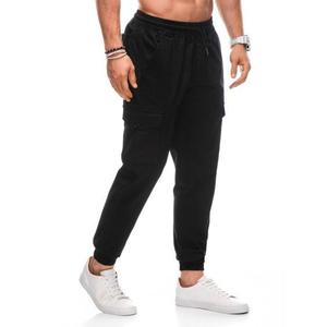 Pánské kalhoty jogger P1406 černé obraz