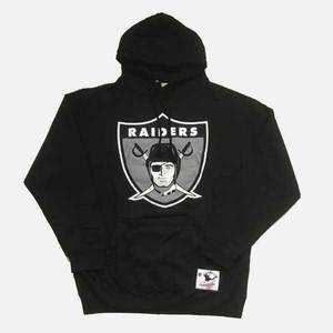 Mitchell & Ness sweatshirt Oakland Raiders NFL Team Logo Hoody black obraz