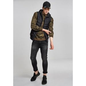 Urban Classics Small Bubble Hooded Vest blk/blk obraz