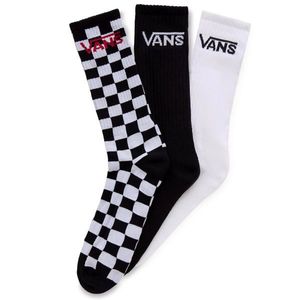Panské Ponožky VANS MN CLASSIC Crew Socks Black/White 9, 5-13 obraz