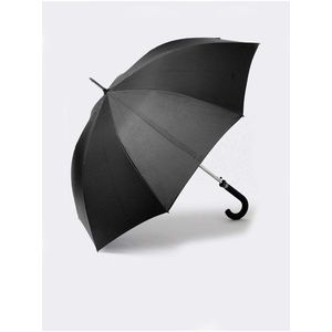 Velký deštník z recyklovaného polyesteru s technologií Windtech™ Marks & Spencer černá obraz