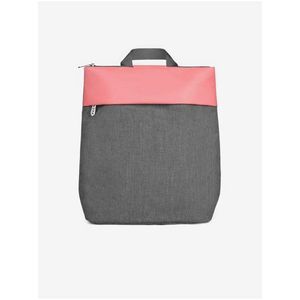 Růžovo-šedý dámský městský batoh VUCH Manix obraz