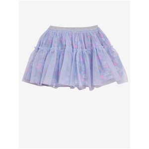 Modrá holčičí vzorovaná sukně Marks & Spencer obraz