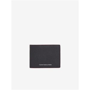 Černá pánská kožená peněženka Tommy Hilfiger obraz