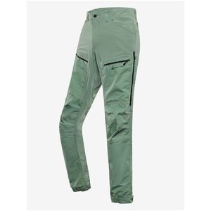 Zelené pánské outdoorové kalhoty ALPINE PRO Zarm obraz