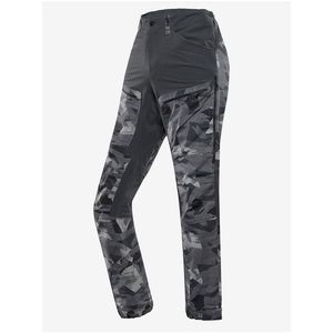 Tmavě šedé pánské outdoorové kalhoty ALPINE PRO Zarm obraz