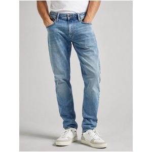 Světle modré pánské straight fit džíny Pepe Jeans obraz