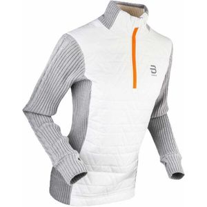 Daehlie HALF ZIP COMFY Dámský sportovní svetr, bílá, velikost obraz