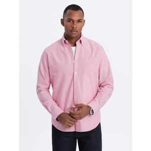 Ombre Clothing Košile Růžová obraz