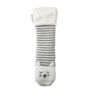 Blancheporte ISOTONER Hřejivé hebké ponožky, protiskluzová podrážka režná/šedá 39/41 obraz