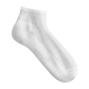 Blancheporte Sada 5 párů sportovních kotníkových ponožek bílá 47/50 obraz