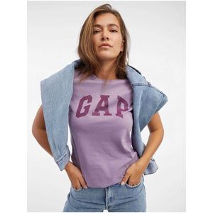 Fialové dámské tričko s logem GAP obraz