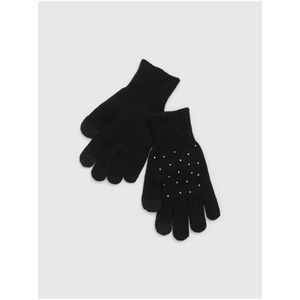Černé holčičí rukavice GAP obraz
