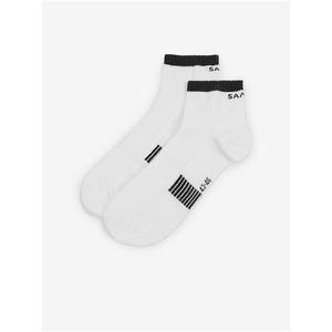 Černo-bílé pánské ponožky SAM 73 Napier obraz